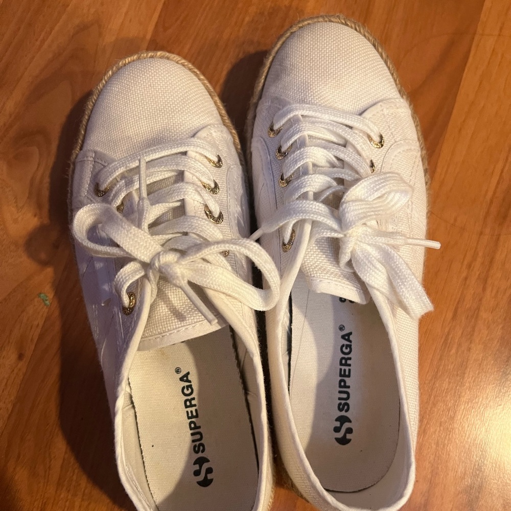 Superga espadrille platforms